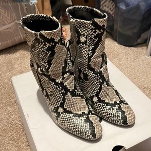 Python snake booties